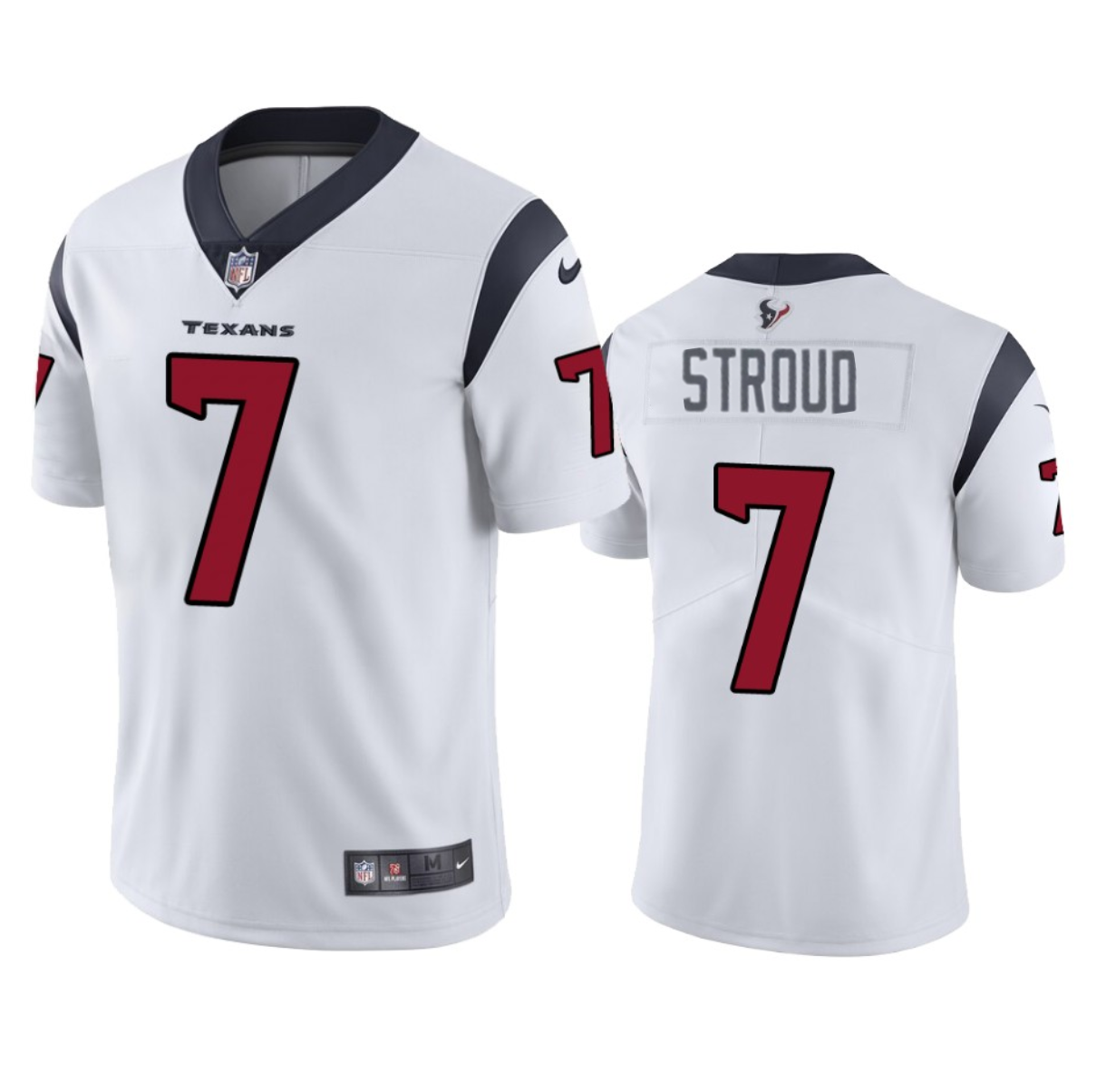 Houston Texans #7 C.J. Stroud White Vapor Untouchable Stitched Football Jersey